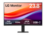 MONITOR LG 24U421A-B CURVO 23.8 100HZ/5MS FHD VA/USB-C/HDMI