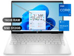 pulgadas"NB HP PAVILION X360 14-EK1001LA/ I7-1355U/ 16GB/ 512GB/ W11H/ 827F6LA/ 14"