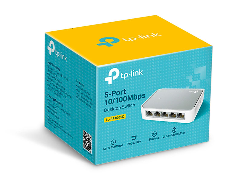 SWITCH TP-LINK 5PORT 10/100 TL-SF1005D