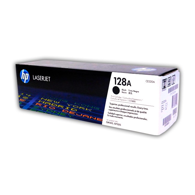 Cartucho de Toner HP CE320A Negro 128A Original