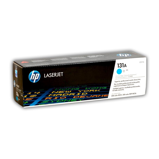 Cartucho de Toner HP CF211A Cyan 131A Original