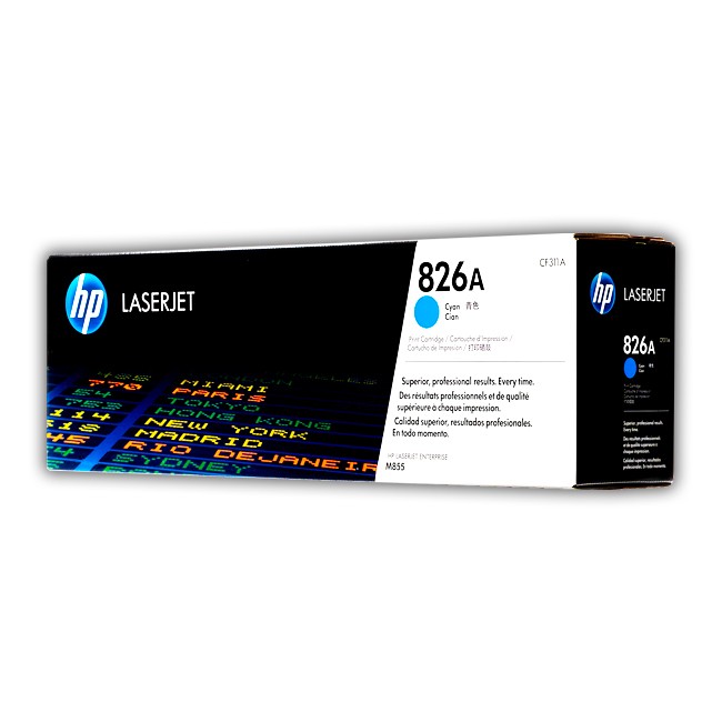 Cartucho de Toner HP CF311A Cyan 826A