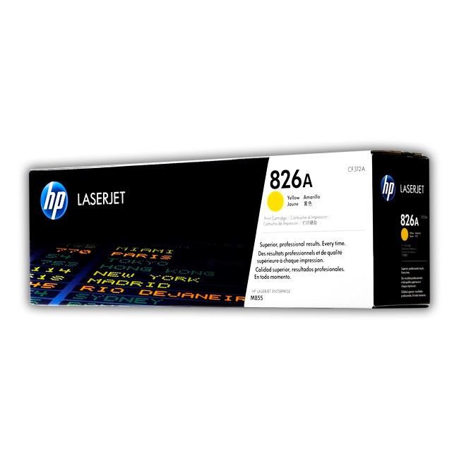 Cartucho de Toner HP CF312A Yellow 826A