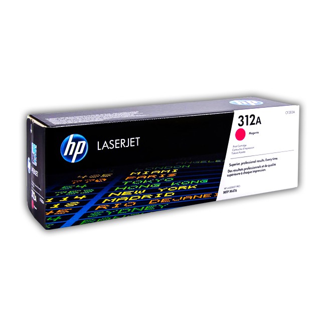 Cartucho de Toner HP CF383A Magenta 312A Original