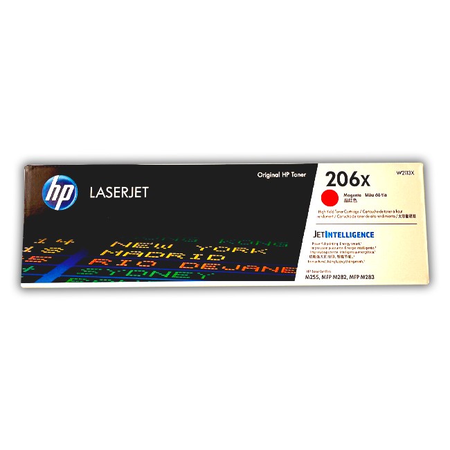 Cartucho de Toner HP W2113X Magenta 206X