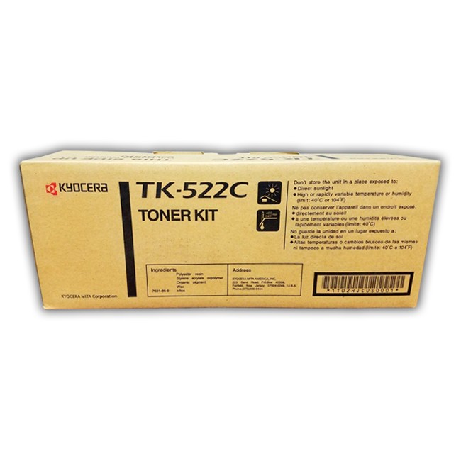 Cartucho de Toner Kyocera TK-522C Original Cyan