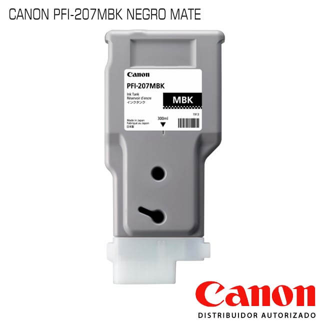 Cartucho de Tinta Canon PFI-207mbk matte black