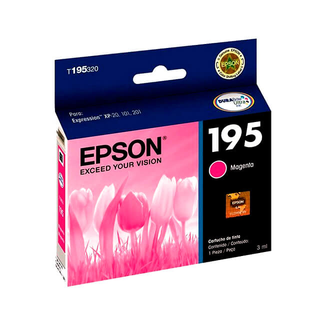 Tinta Epson T195320 original T1953 Magenta