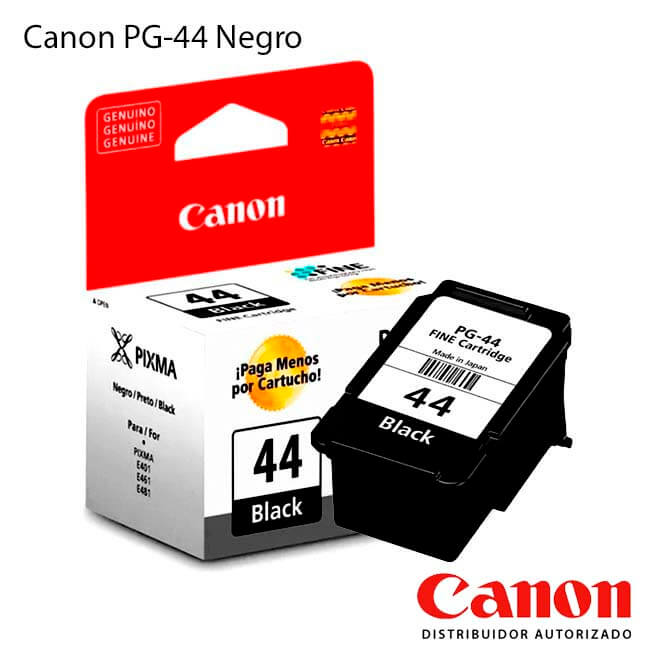 Cartucho de Tinta Canon PG-44 Negro