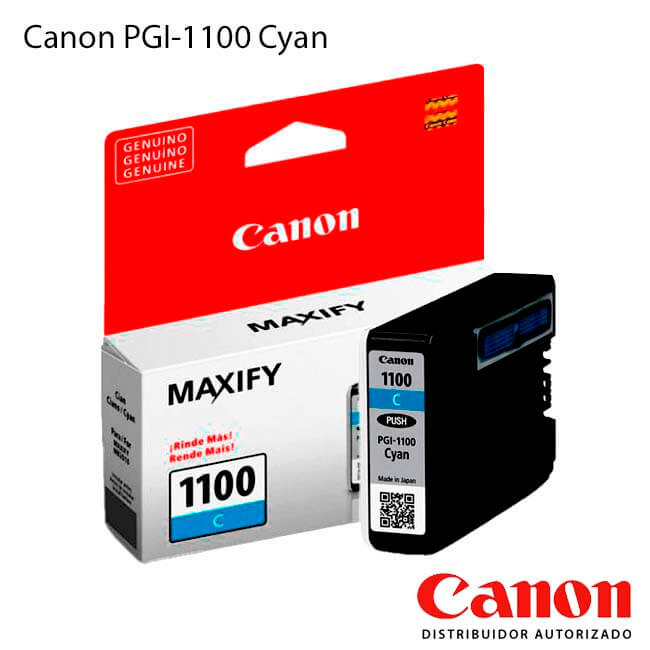 Cartucho de Tinta Canon PGI-1100 Cyan