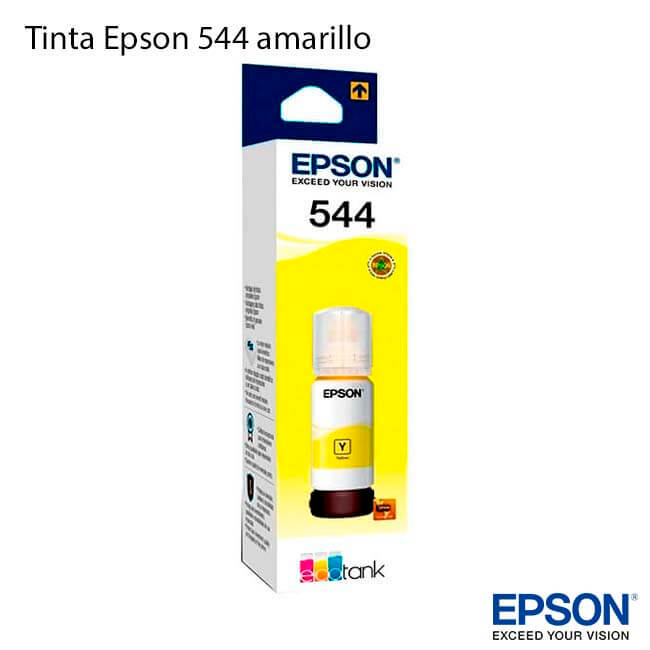 ▷Botella de Tinta Epson T544420 【 Original 】 Yellow
