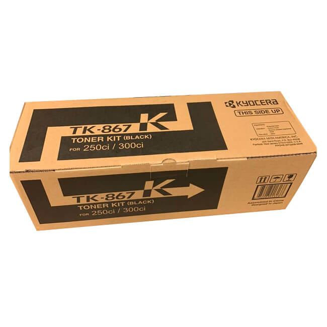 Cartucho de Toner Kyocera TK-867K Original Negro