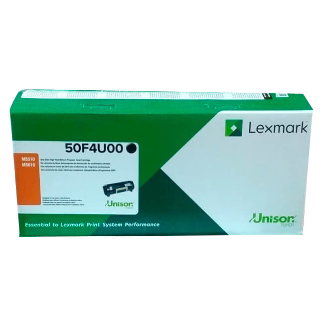 Tóner Lexmark 50F4U00 original Black
