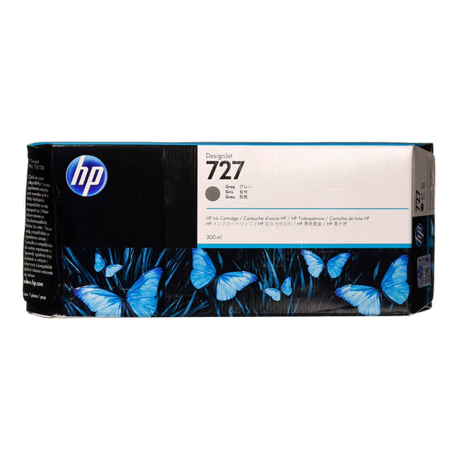 Tinta HP 727 original F9J80A Gray