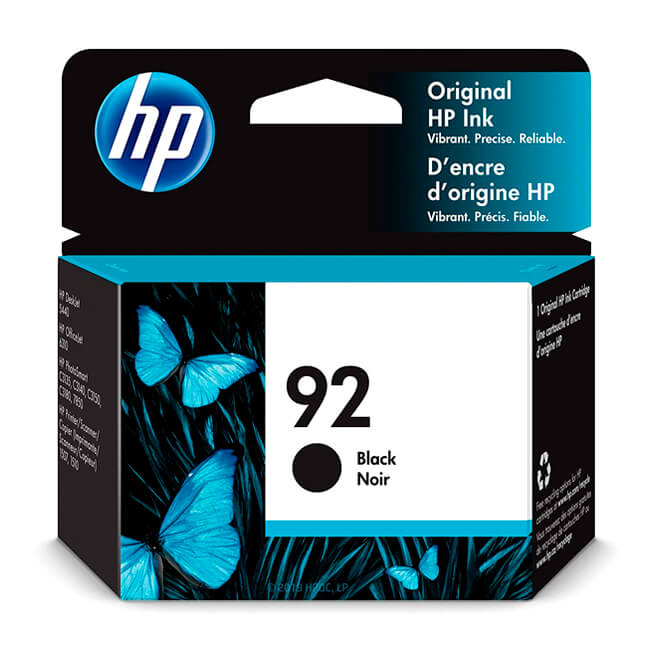 Tinta HP 92 original C9362WL Negro