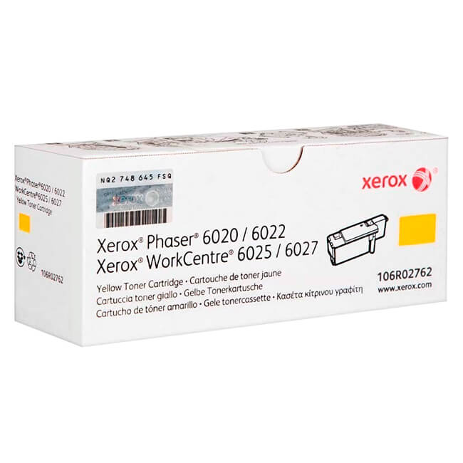 Toner Xerox 106R02762 Yellow Al mejor Precio Original