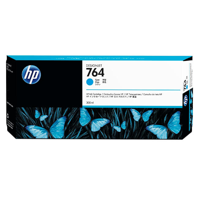 Tinta HP 764A original C1Q13A Cyan