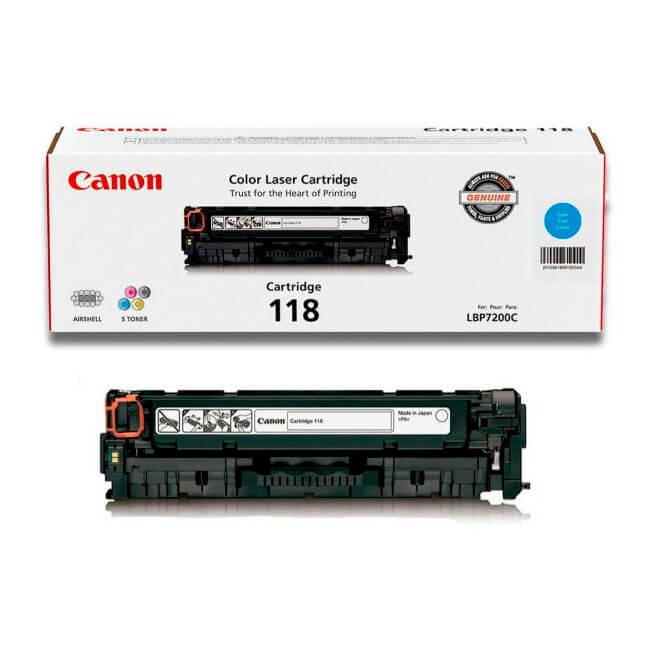 Toner Canon 118 Cyan Al Mejor Precio Original