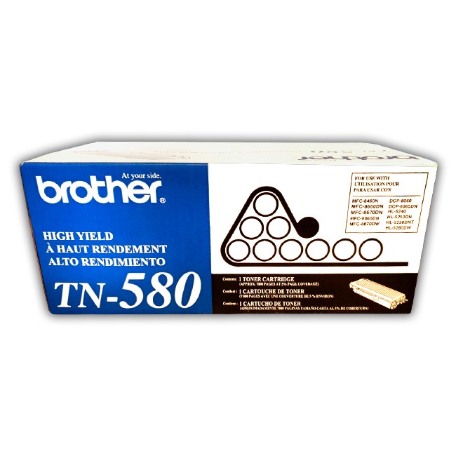 Toner Brother HL-5250DN, MFC8860DN Negro TN-580 Original