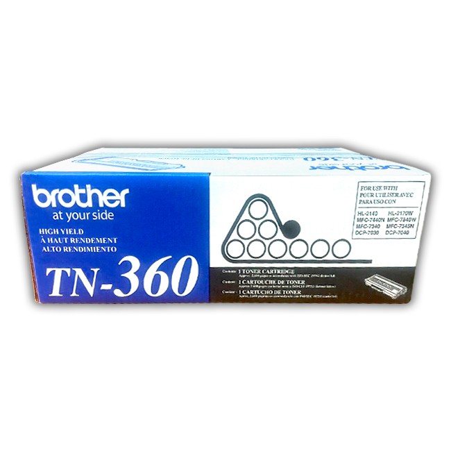 Toner Brother MFC-7345N, 7340 Negro TN360 Original