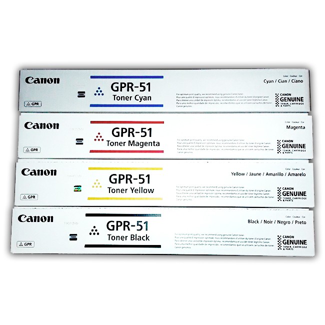 Toner Canon C250IF, C350IF, C355IF GPR-51 Pack o Kit Original