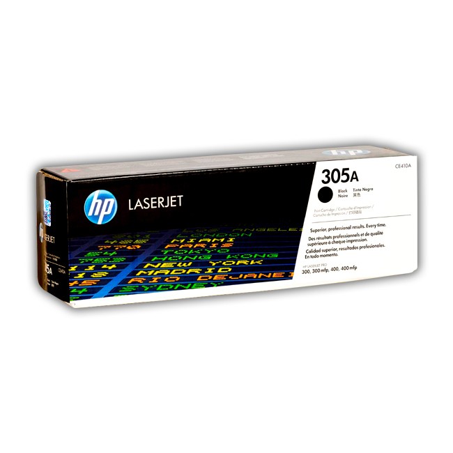 Cartucho de Toner HP 305A CE410A Negro