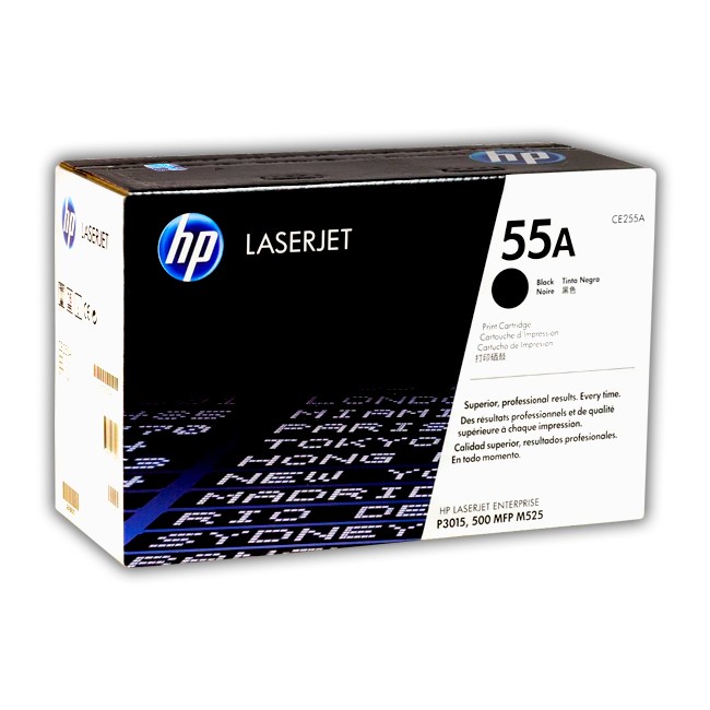 Toner HP LaserJet CE255A 500, p3010 mfp 55A Original
