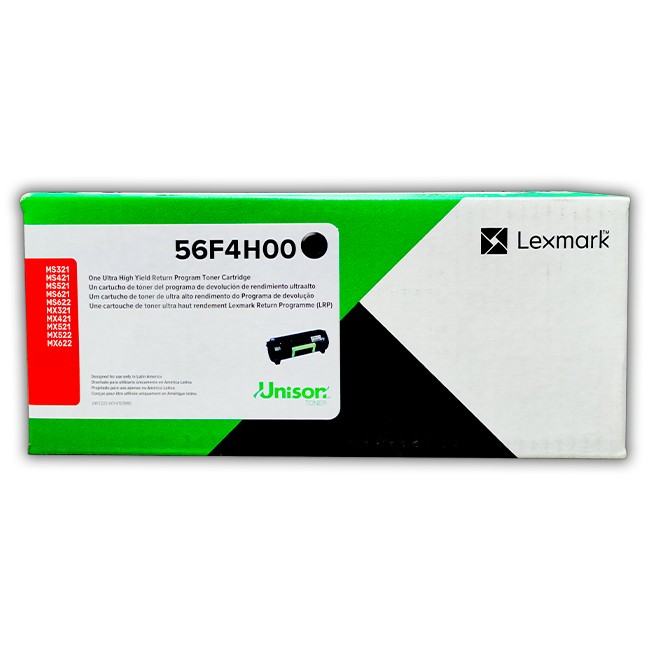 Toner Lexmark 56F4H00, MS321, MX321, 564H Original